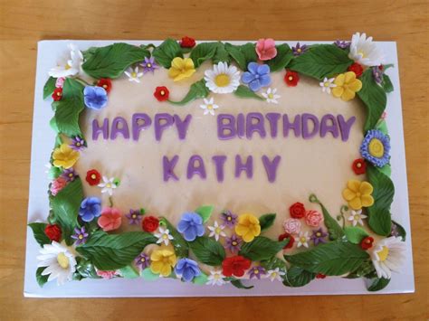 CakeSophia: Kathy's birthday sweet treats