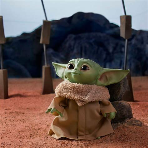 Star wars Yoda The Child With Sounds Teddy Multicolor | Techinn