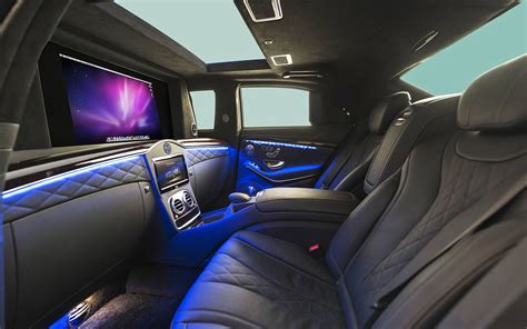 Mercedes Benz Limousine Interior