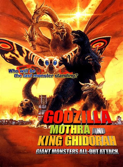 Dvd - Godzilla Mothra E King Ghidorah: O Ataque Dos Monstros - R$ 18,00 ...