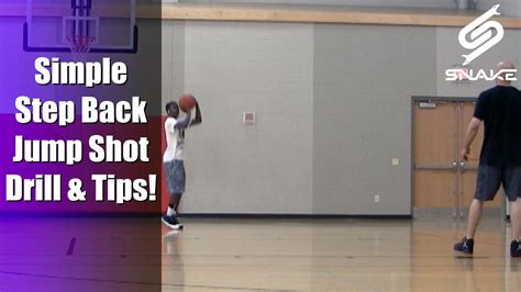 Best Basketball Shooting Drills - Step Back Jump Shot Tips - Simple Dril... | Basketball ...