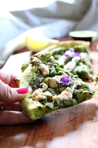 Avocado Crust Pesto Pizza (Vegan & Grain-Free) - Delightful Mom Food