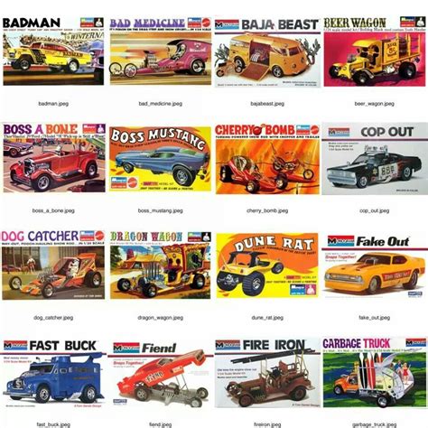 Model Cars Kits, Kit Cars, Car Model, Car Kits, Dragon Wagon, Revell ...