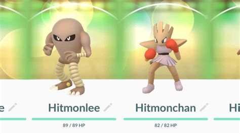 Download Hitmonlee And Hitmonchan Pokemon Go Wallpaper | Wallpapers.com