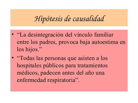 Hipótesis: tipos y ejemplos