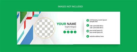 email footer template design for business promotional 25386140 Vector Art at Vecteezy