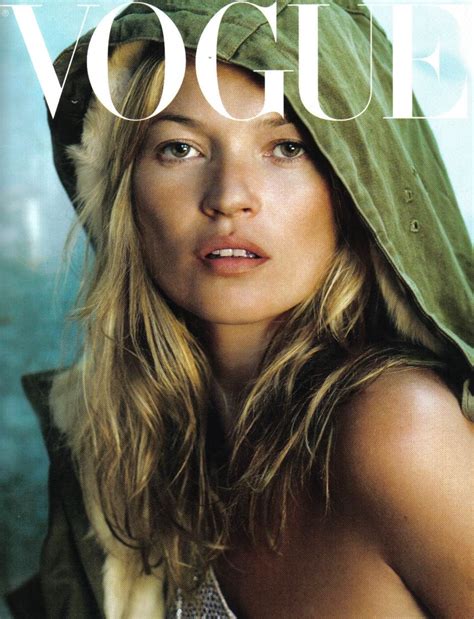 Kate Moss In Vogue UK October 2008 - StyleFrizz