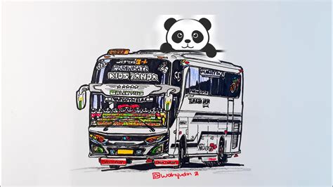 Bus telolet basuri,Bus kids panda,bus tungga jaya - YouTube