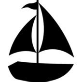 Sailboat silhouette clip art clipartfest - WikiClipArt
