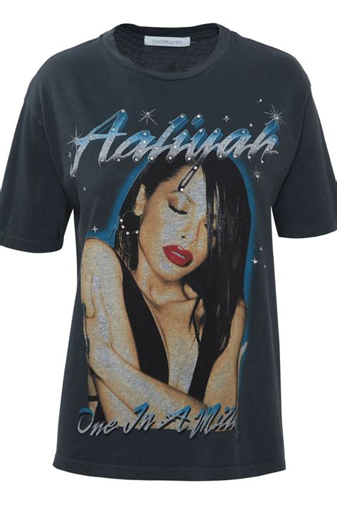 Aaliyah One In A Million Weekend Tee - ShopperBoard