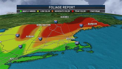 Peak Fall Foliage Dates 2020 for New England – NECN