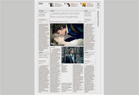 La Repubblica Newspaper Redesign on Behance