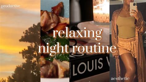 RELAXING NIGHT ROUTINE | HAIRCARE, SKINCARE, BODY, ECT. - YouTube