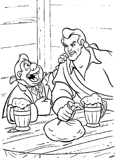 Gaston Coloring Pages Coloring Pages