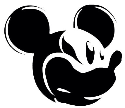 Outline Of Mickey Mouse Head - Cliparts.co