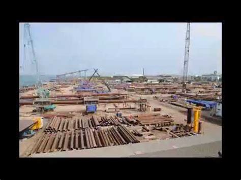 Offshore Jacket Fabrication Timelapse Video - YouTube