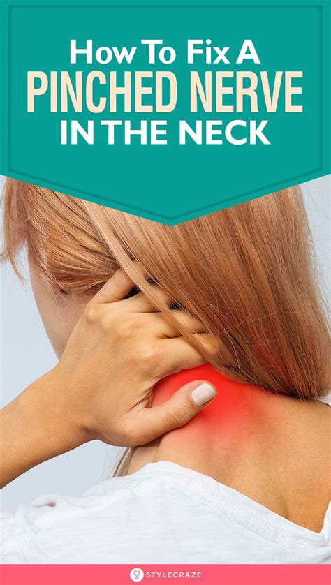 Pinched nerve in the neck causes symptoms how to fix it – Artofit