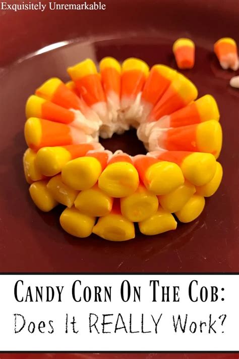 Stacking Candy Corn - Exquisitely Unremarkable