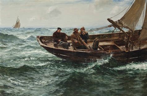 Charles Napier Hemy, R.A., R.W.S. (1841-1917) , Three fishers | Christie's