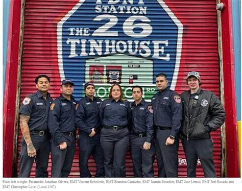 FDNY EMTs and paramedics pull off daring fire rescue behind their Bronx EMS station – Local 2507