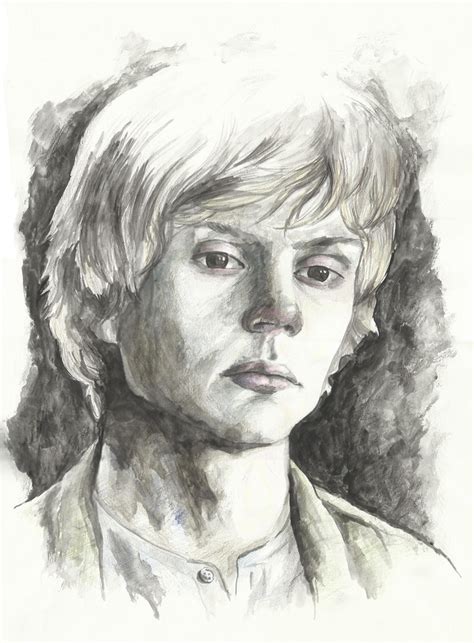 Evan Peters (Tate) by GeorgianaRoman on DeviantArt