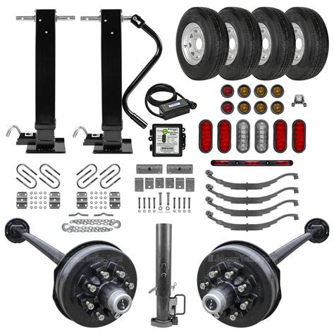 Gooseneck Trailer Parts Kit - 14k | Mechanical Jacks