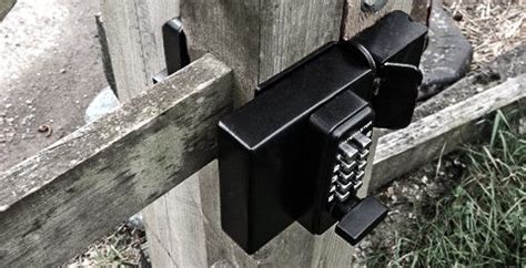 Keyless combination lock for wooden gates | Gatemaster Locks