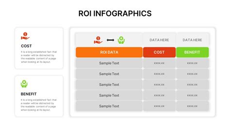 ROI Infographic PowerPoint Template - SlideBazaar