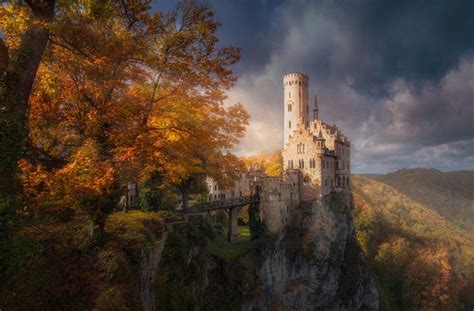 stunning scenery around lichtenstein castle photo | One Big Photo