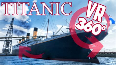 360° VR Experience Inside the TITANIC Part.3 Deck E&F 8K Virtual Tour Pa... | Titanic, Virtual ...