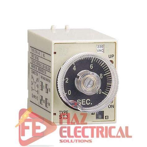 (ST3P A-B) Analogue Timer/Time Delay Relay in Pakistan - Fiaz Electrical Solutions