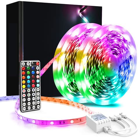 Buy phopollo Led Strip Light, 10m Led Light Strips with 44-Keys Remote ...