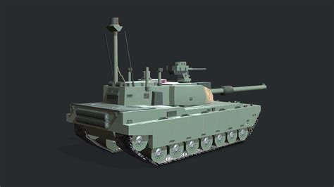 ArtStation - Modern MBT Tank | Game Assets