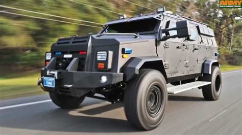 IAG B6 B7 armoured SUV Car Sentinel APC armoured personnel carrier save human lives AUSA 2015 ...