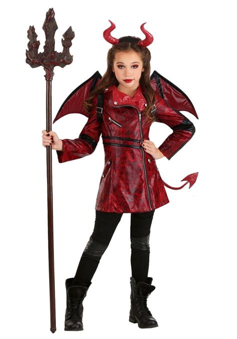 This tough little Devil costume is a trendy twist on a classic costume ...