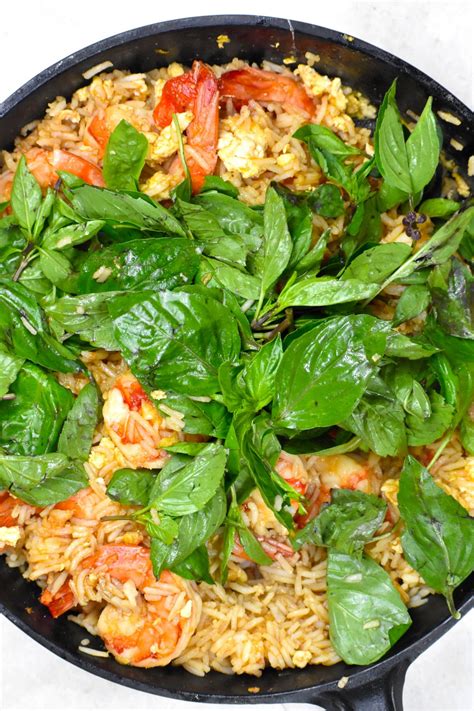 Thai Basil Fried Rice - GypsyPlate