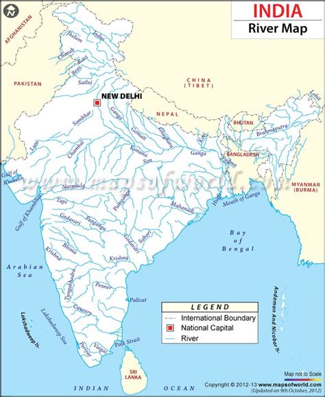 India River Map