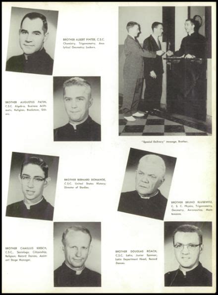 Explore 1960 Cathedral High School Yearbook, Indianapolis IN - Classmates