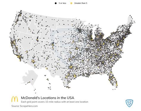 Map of U.S McDonalds Locations : r/toycat