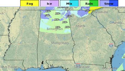 A few snow flurries possible in parts of Alabama on Friday - al.com