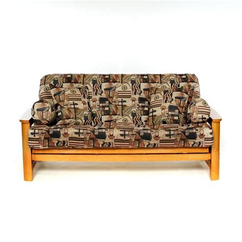 Geometric Art FULL FUTON COVER Full Size Fits 6-8in Mattress 54 x 75 Inch - Walmart.com ...