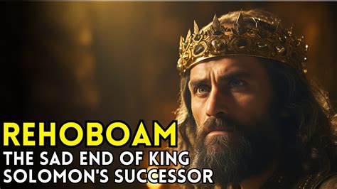 Rehoboam: The Successor to King Solomon's Throne - Biblical History ...