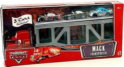 Disney Pixar Cars The World of Cars Playsets Mack Transporter Exclusive ...