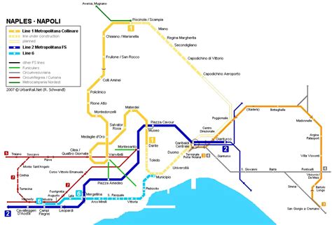 Subway Map Naples - Mapsof.Net