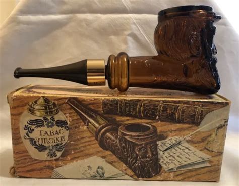 VINTAGE AVON BOTTLE Collector’s Pipe Solider Deep Woods After Shave 3 oz In Box $8.00 - PicClick