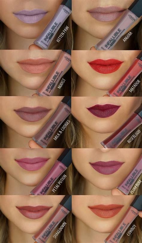 L'Oréal infallible matte lipstick | Skin makeup, Beauty hacks, Lipstick