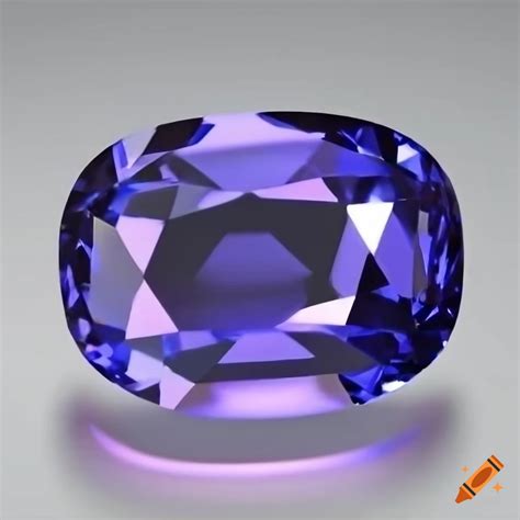 20 carat sapphire on white background on Craiyon