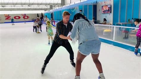 Ice Skating | Ice Zoo Sydney | African Skates For The First Time - YouTube