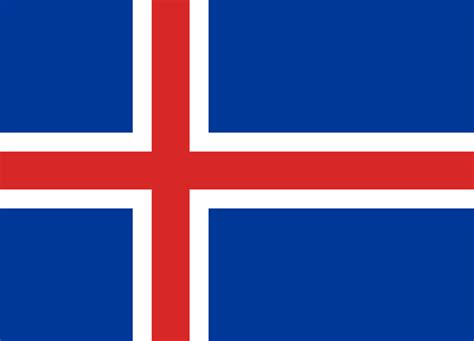 Flag of Iceland image and meaning Icelandic flag - country flags