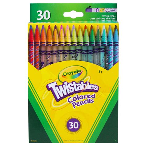 Crayola® Twistables Colored Pencils, 30 Count | BIN687409 – SupplyMe